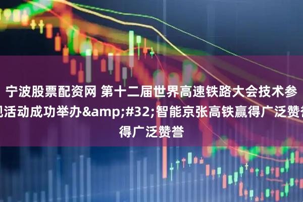 宁波股票配资网 第十二届世界高速铁路大会技术参观活动成功举办&#32;智能京张高铁赢得广泛赞誉